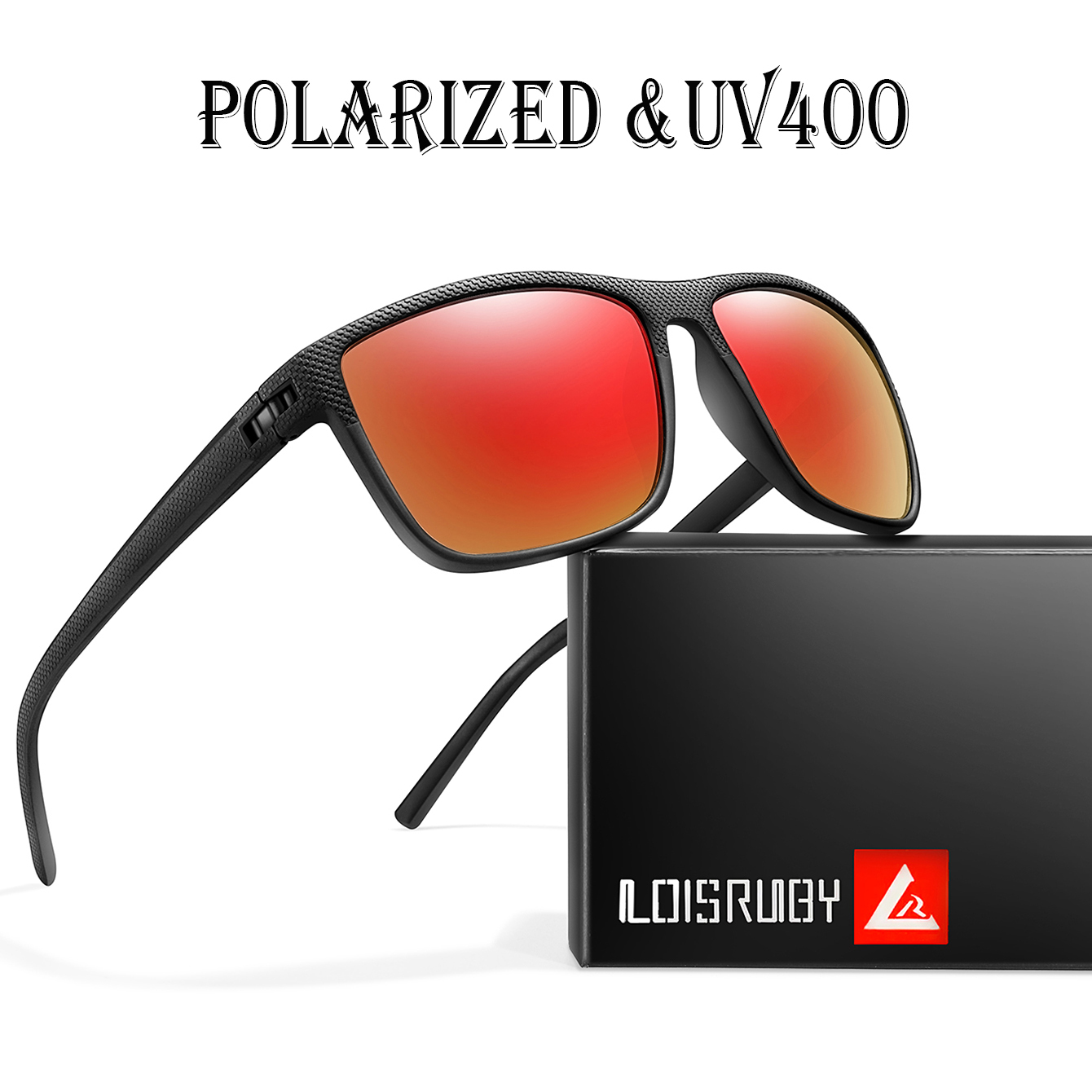 Mountain Biking Goggles - LOISRUBY Brand Polarized Fishing Sunglasses Men