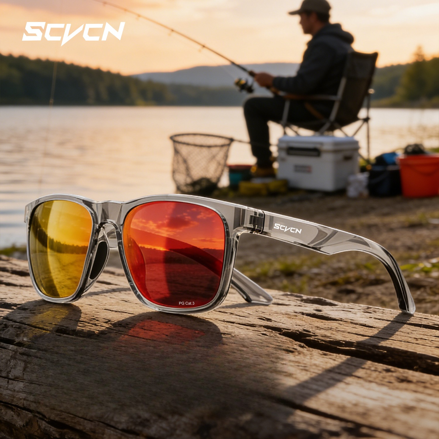 Mountain Biking Goggles - SCVCN Fishing Sunglasses Polarized Sunglasses Baseball