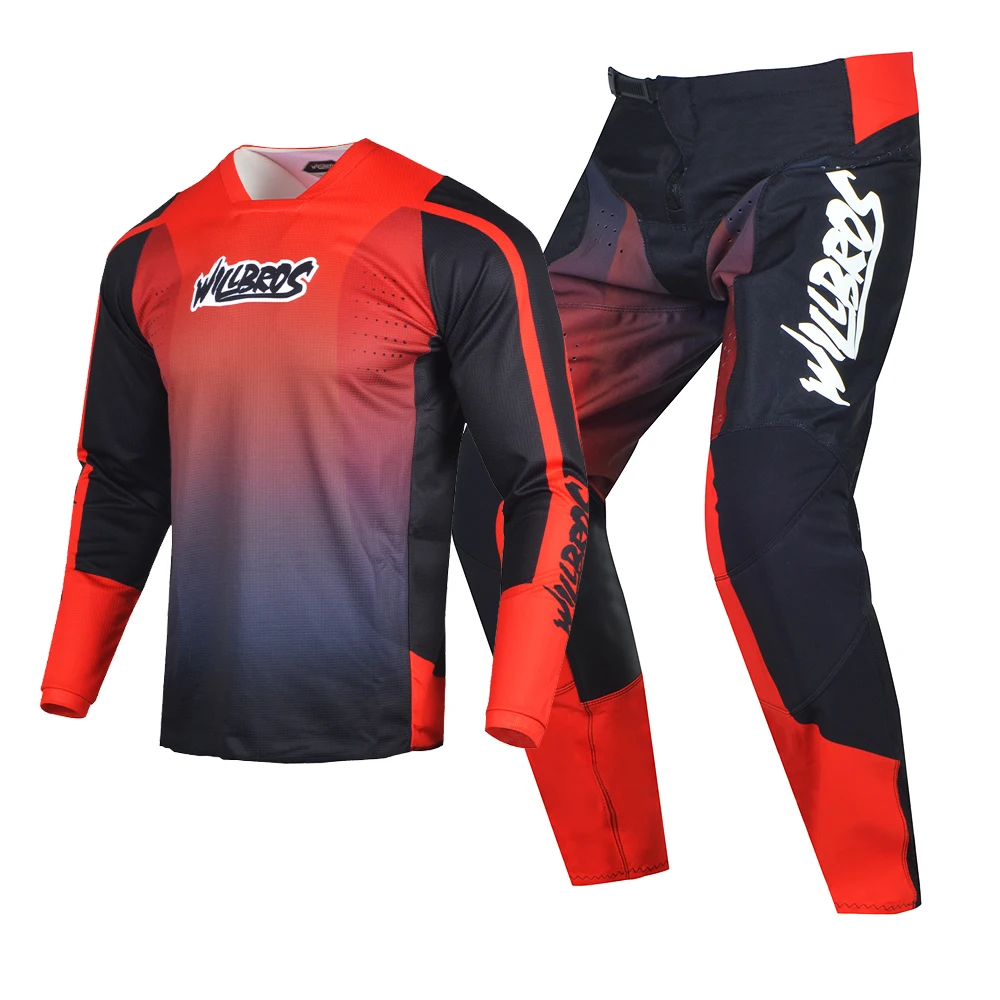 Mountain Biking Videos - Willbros MX Motocross Jersey and Pants