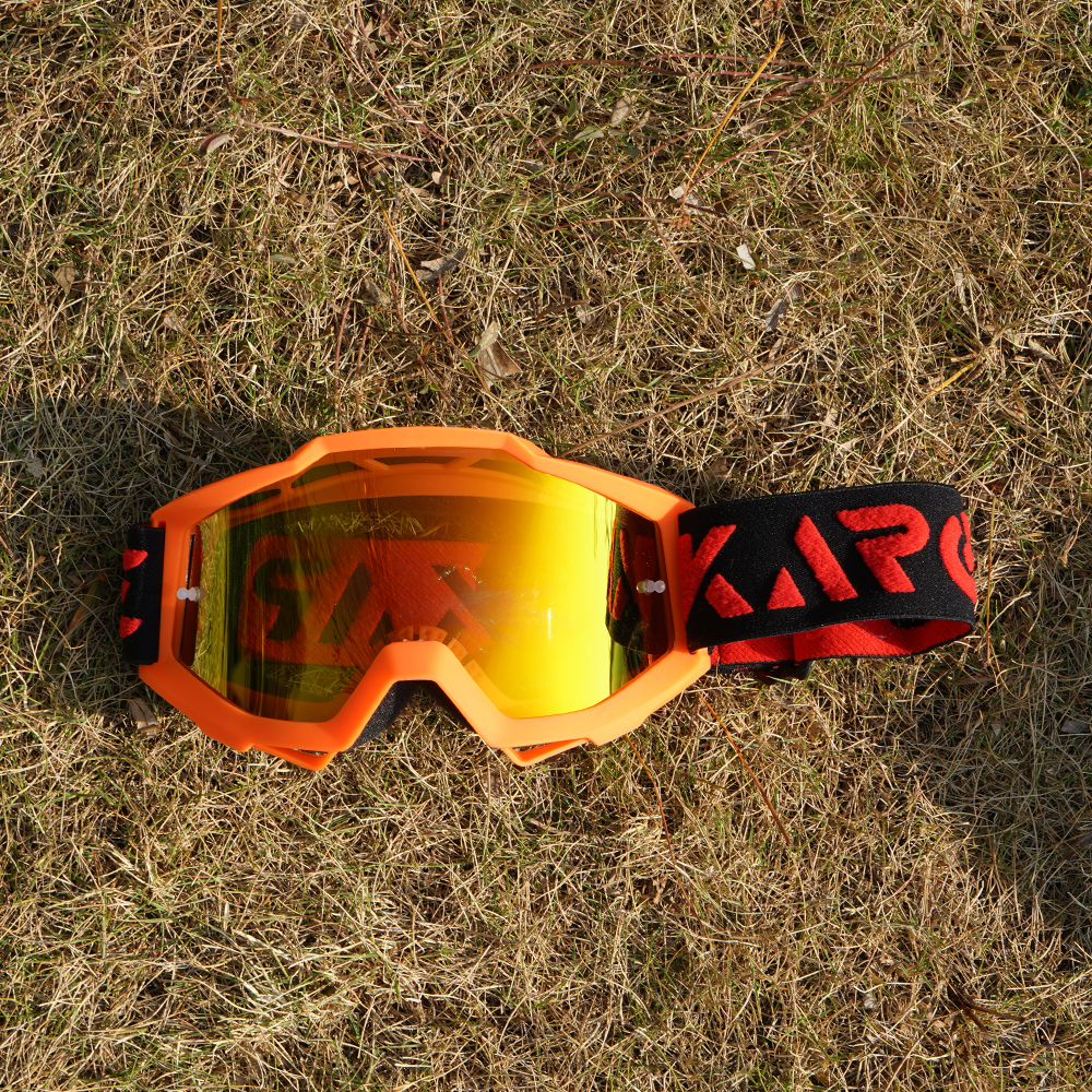 Mountain Biking Goggles - Karos UV400 Protection Motorcycle Sunglasses Durable