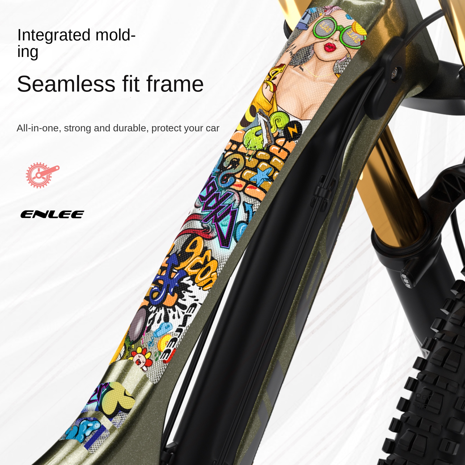 Mountain Biking Quotes - ENLEE Bike Protection Film Mountain Bike