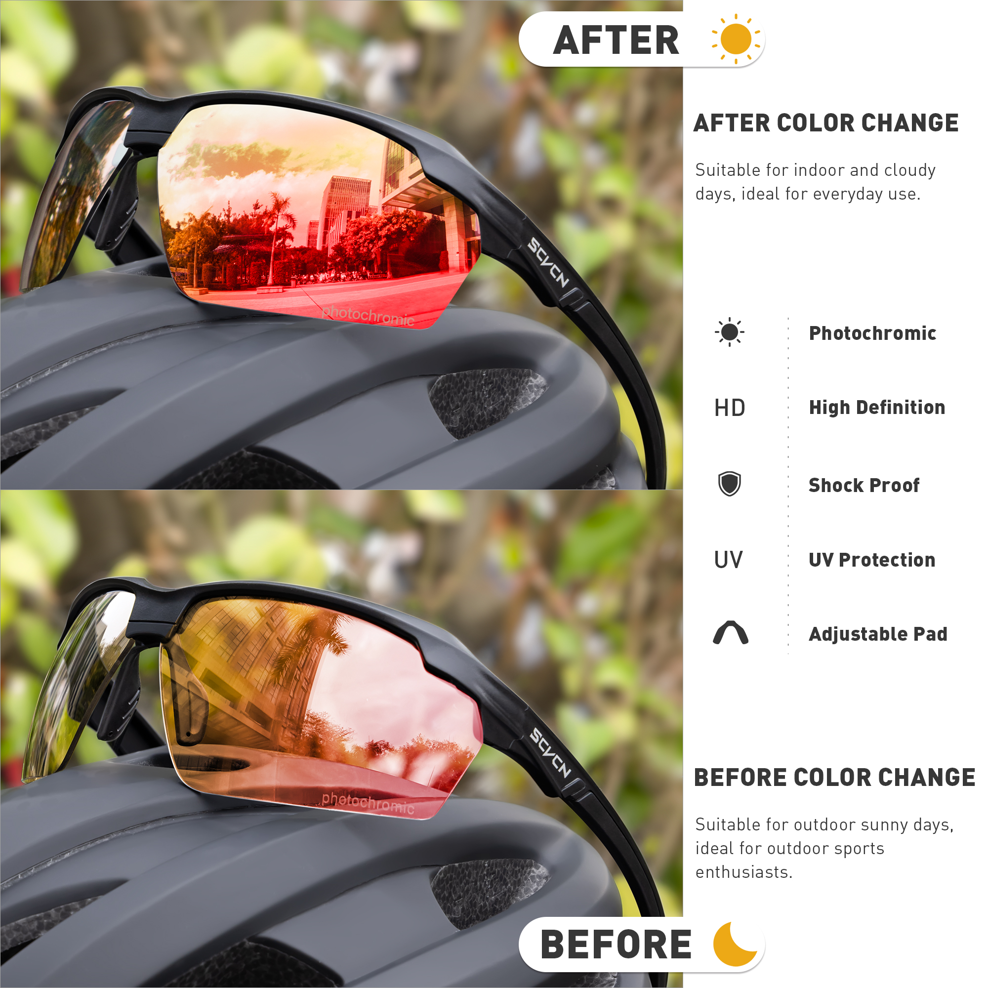 SCVCN Camping Goggles Women Sp - đánh giá và giá Mountain Biking Goggles