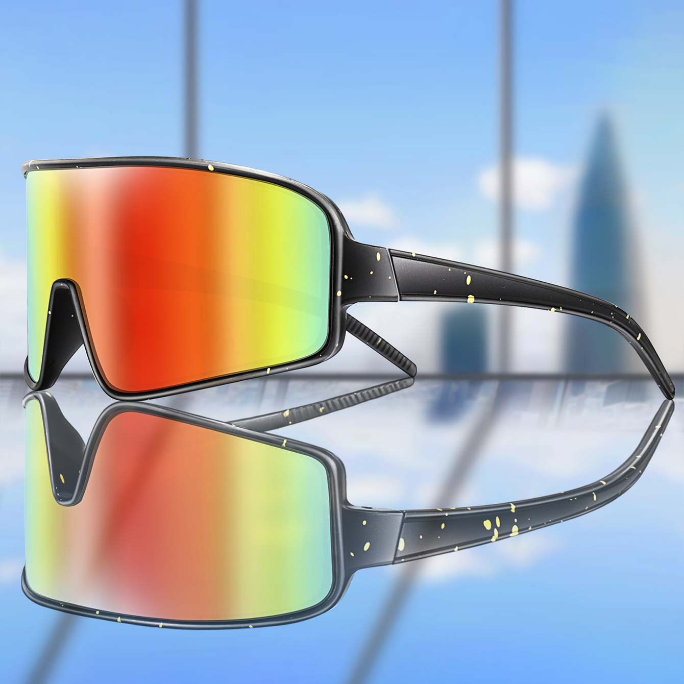Outdoor Casual Sunglasses Larg - đánh giá và giá Mountain Biking Goggles