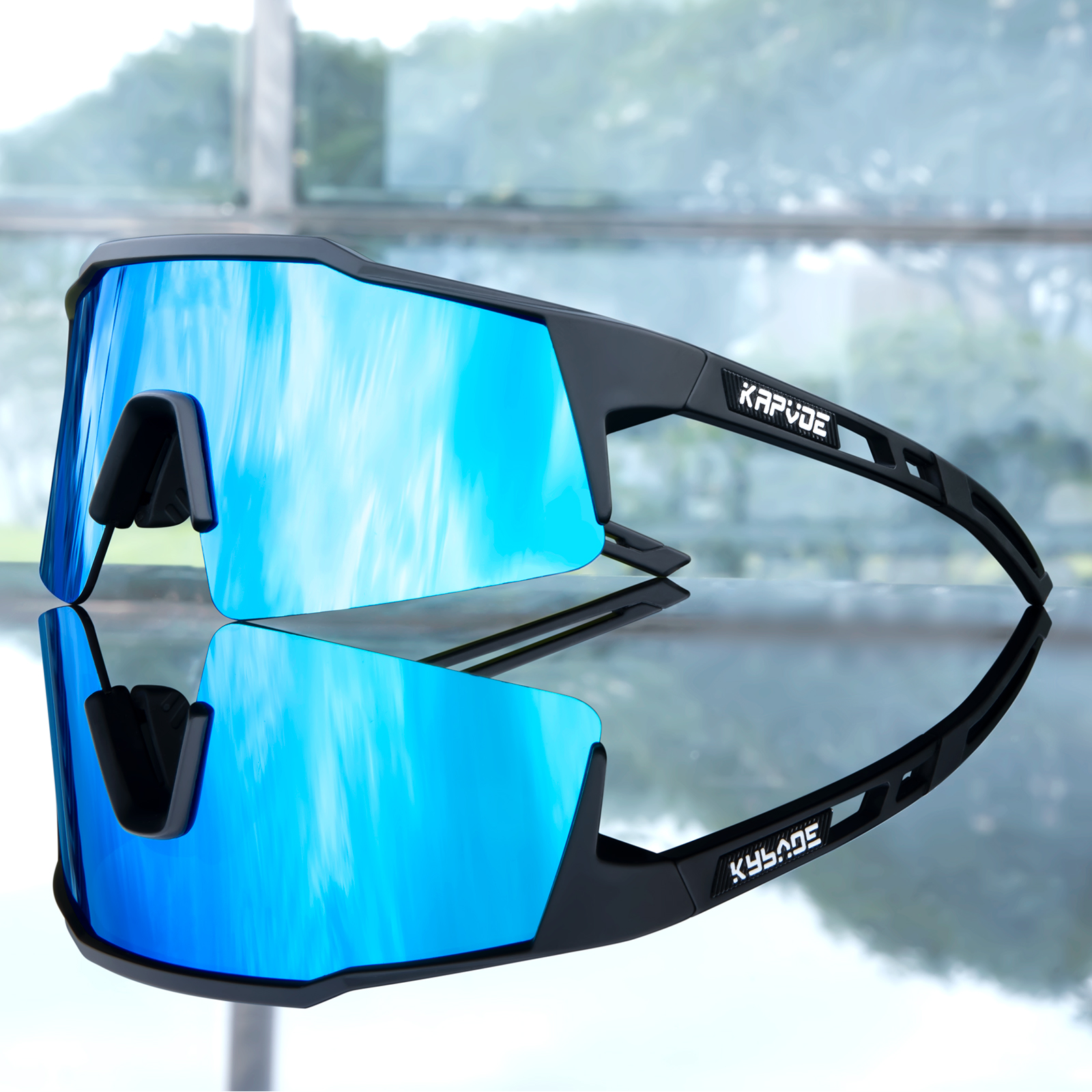 Kapvoe Road Driving Bike Sport - đánh giá và giá Mountain Biking Goggles