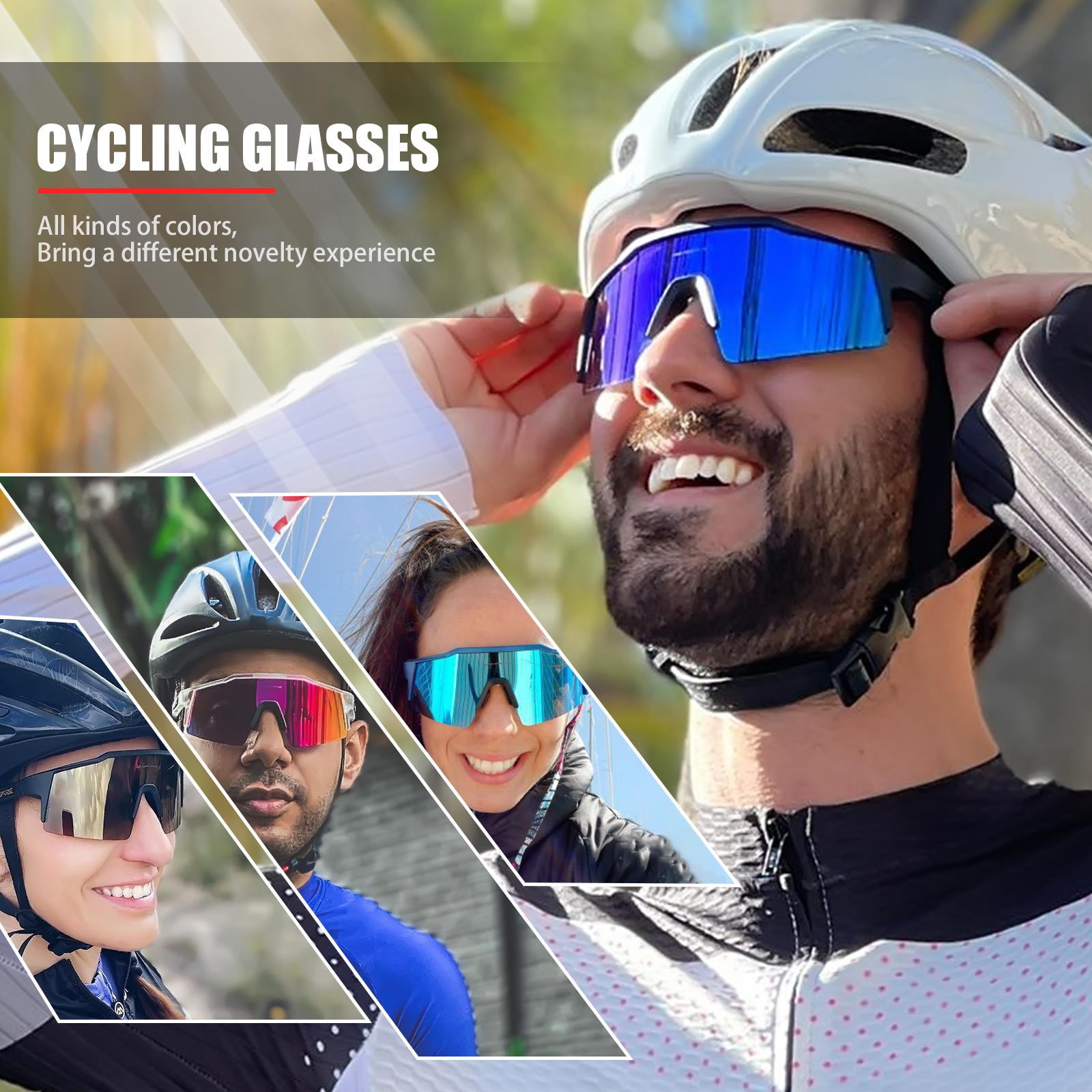 Kapvoe Road Driving Bike Sport - đánh giá và giá Mountain Biking Goggles